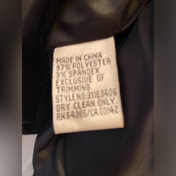 Black quilted & embroidered jacket 8 - Picture 8 of 8